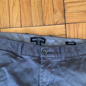 J. Crew Mercantile Flex Straight 34x36